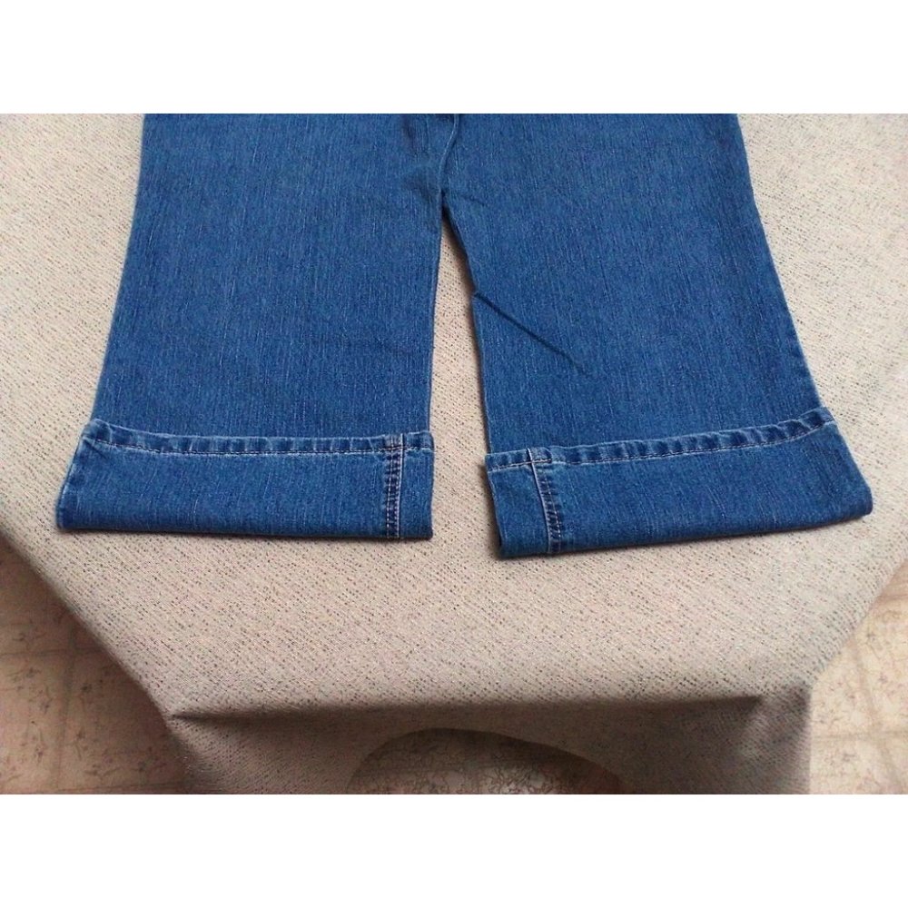 Liz & Me Women's Jeans (38x26) Signature Tummy-Support Stretch Med-Wash Sz 18WP - Picture 9 of 16